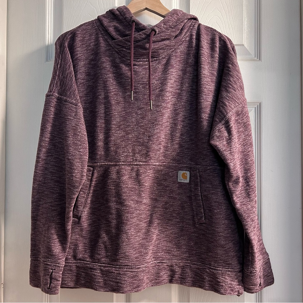 Carhartt Plum Heather Hoodie